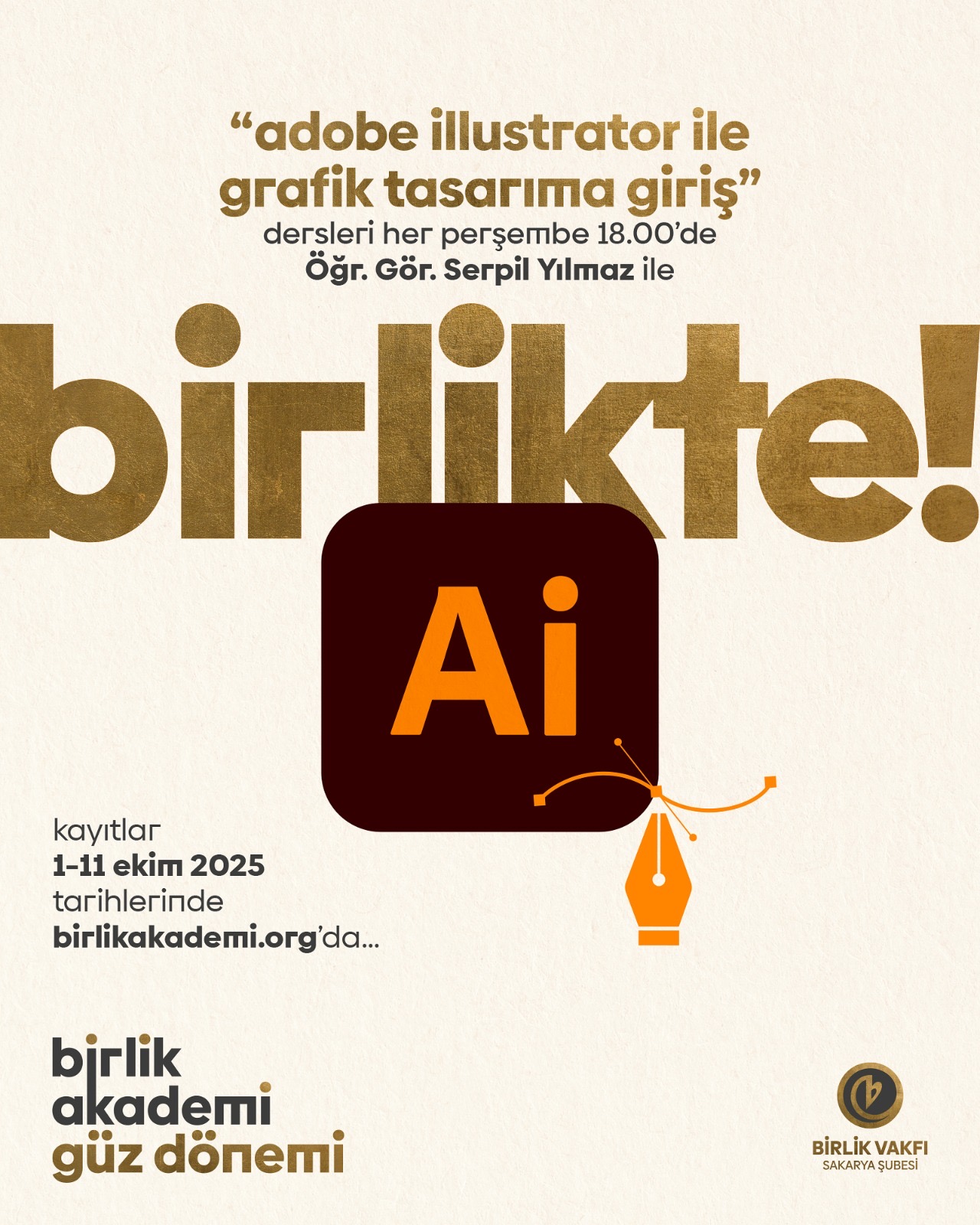 Adobe İllustratör ile Grafik Tasarıma Giriş